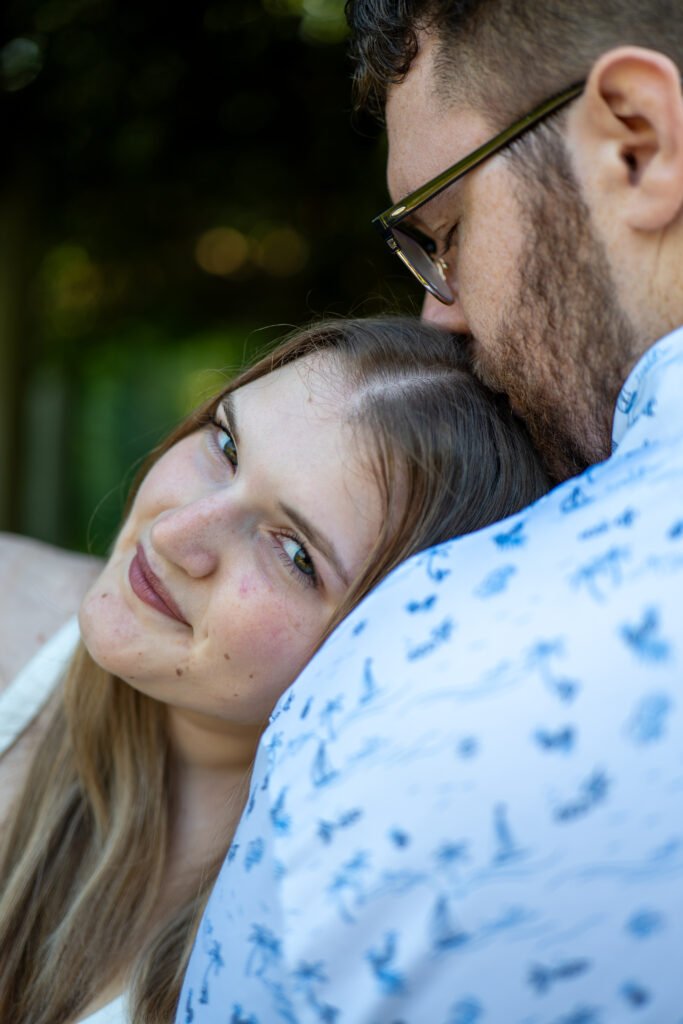 Couple engagement photo